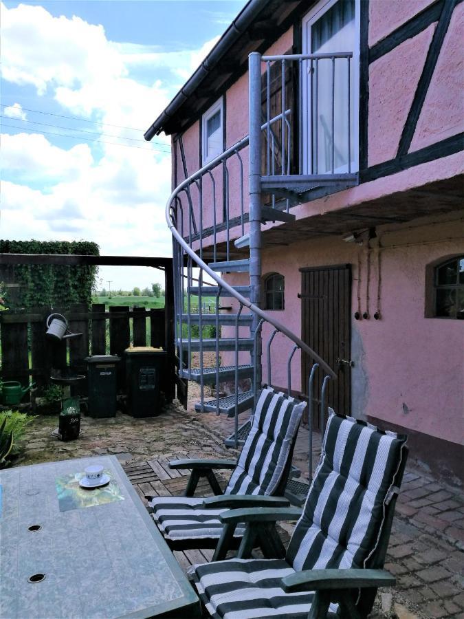 Familienfreundliches Ferienhaus Mit 3 Schlafzimmern Oldisleben Exteriör bild